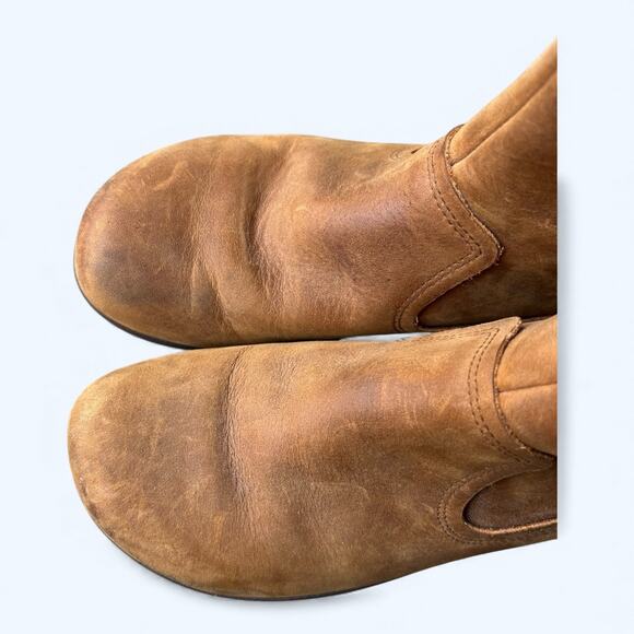 Merrell Encore Kassie Mid Waterproof Boots Brown Leather Womens sz 6.5 Gorpcore - Picture 2 of 14